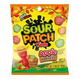   Sour Patch Kids Apple Harvest savanyú almás gumicukor 101g Amerika
