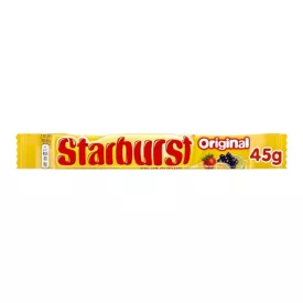 Starburst Vegan Chewy Fruit gyümölcsös rágós cukor 45g