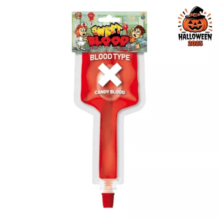 Sweet Blood folyékony vér cukorka eper ízesítésben 100g