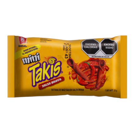 Takis Mini Salsa Brava mexikói salsa ízű chips 35g