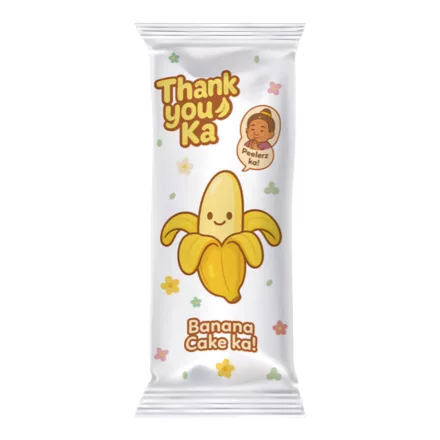 Thank You Ka Banana Cake hámozható banános sütemény 65g
