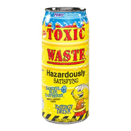 Toxic Waste Energy Drink Baneful Blue Raspberry [USA] 473ml