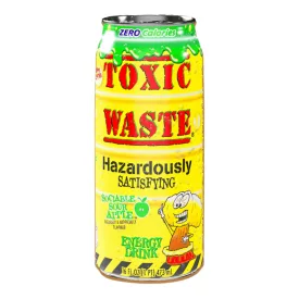Toxic Waste Energy Drink Sociable Sour Apple [USA] 473ml