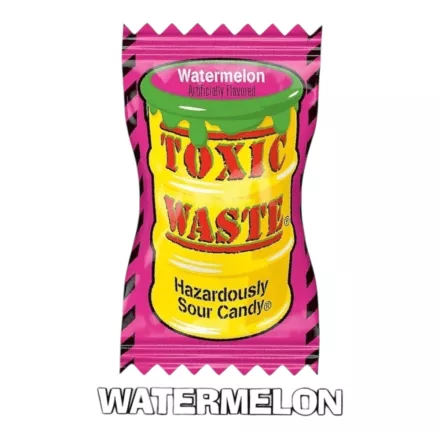 Toxic Waste görögdinnye ízű Extra savanyú cukorka 4g