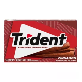   Trident Cinnamon fahéjas ízű rágógumi 14db-os 31g Amerika