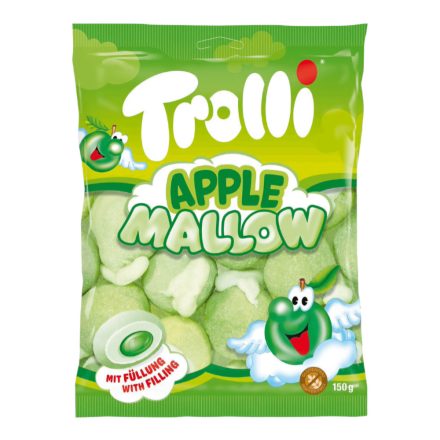 Trolli gyümölcsízzel töltött almahab 150g