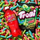 Trolli x Mountain Dew Limited Edition Sour Brite Crawlers gumicukor 120g Amerika
