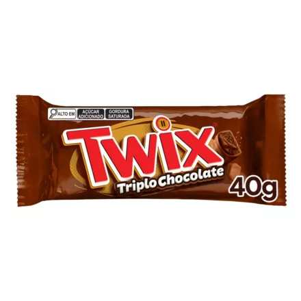  Twix Triplo Chocolate tripla csokis csokoládé 40g Brazília