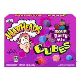 WARHEADS SOUR BERRY MIX CUBES 99G