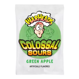 Warheads Colossal sours zöld alma ízben 6g