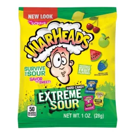   Warheads Extreme Sour extrém savanyú keménycukorka válogatás 28g Amerika