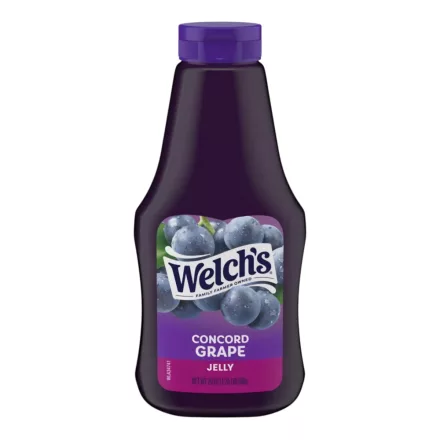 Welch’s Jelly Concord Grape zselés lila szőlő ízű lekvár 566g Amerika