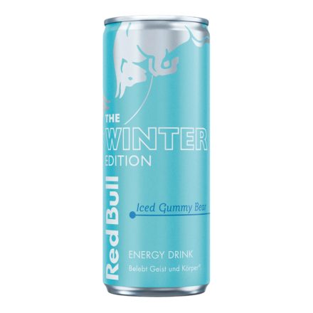 Red bull Winter edition jeges gumimaci ízben 250ml