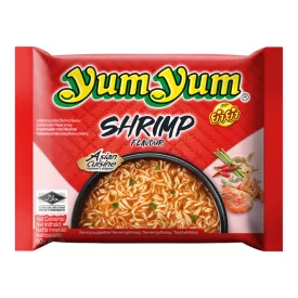   Yum Yum Shrimp Noodles garnélarákos instant leves 60g Thaiföld