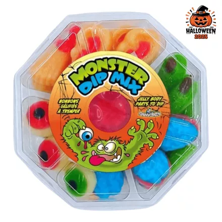 Monster Dip Mix Halloween-i mártogatós gumicukor 240g