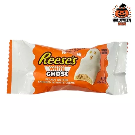 Reeses Peanut Butter White Ghost Halloween-i Fehércsokis mogyoróvajas szellem 17g