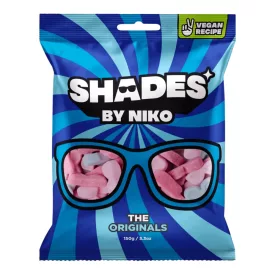    Shades by Niko The Originals gyümölcs ízű cukormázas  habcukor 150g
