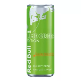   Red Bull Lime Green Edition bodzavirág és curuba ízű energiaital 250ml