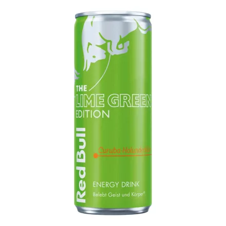 Red Bull Lime Green Edition bodzavirág és curuba ízű energiaital 250ml